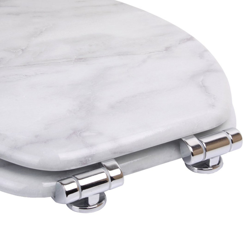 Elongated Toilet Seat and Lid