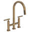 Muncy Pull Down Kitchen Bridge Faucet-1139529395