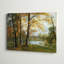 Art mural sur toile tendue - Art mural «A Quiet Lake» par Albert Bierstadt pour le salon, la chambre à coucher ou le bureau - 35 x 47-1385982532-1363838225