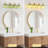 Vintage Bathroom Light Fixtures Tulip Glass Shade (Bulbs Not Included)-533212824-533212804