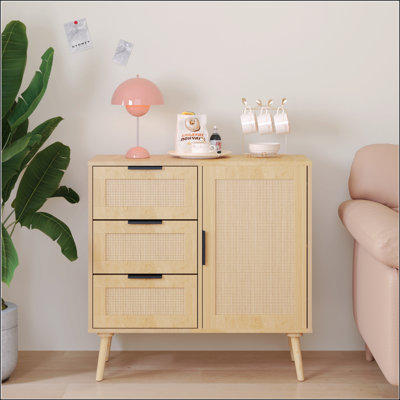 Buffet en bois et commode Modern
