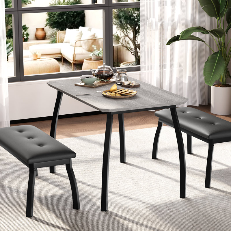 Dining Set, Gray, Gray, Gray, Gray