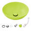 Metro Lane 395mm L x 395mm W Ceramic Circular Sink-1607835391