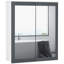 Armoire de rangement murale pour salle de bain, armoire à pharmacie, armoire de salle de bain moderne avec miroir