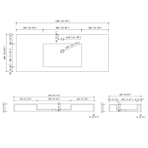 Dimensions du produit