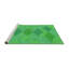 Tapis 100% à motifs lavables à la machine 2989PAT963GRN-1939040434