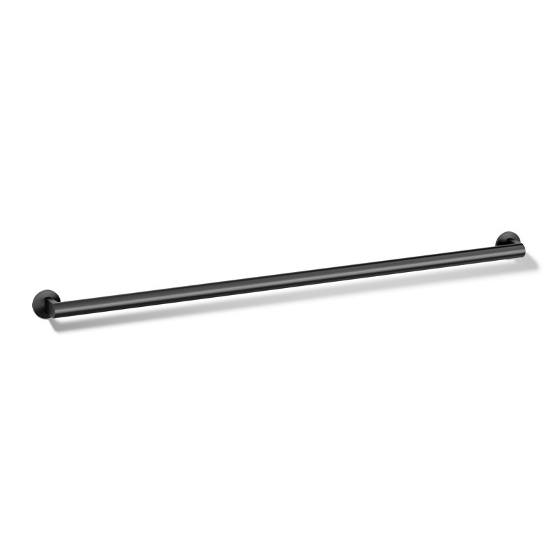 Components In Grab Bar, Matte Black, 42" W