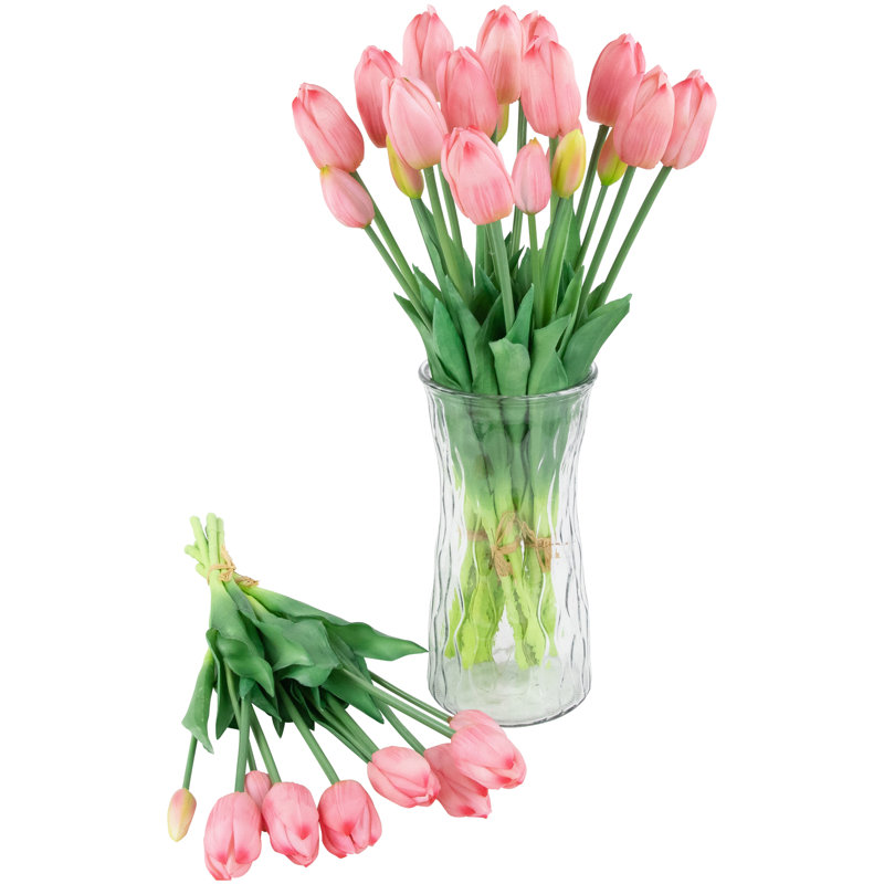Ensemble de tulipes artificielles