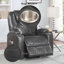 Fauteuil inclinable électrique gris Aire Power Motion-63454274