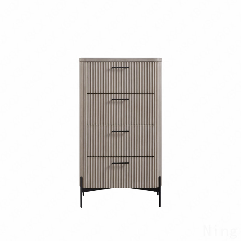 Commode 4 tiroirs (commode), Taupe