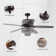 Kenzee 52'' Ceiling Fan with Light Kit