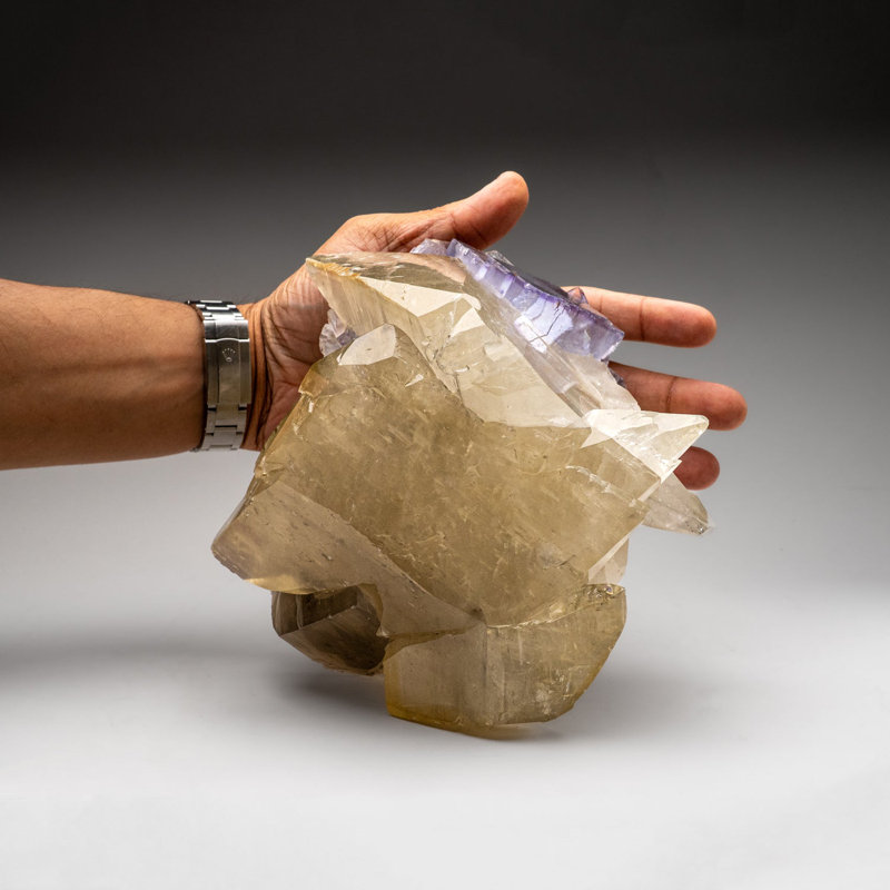 Calcite avec de la fluorescente