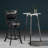 Aghaboy Swivel Upholstered Counter Stool