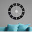Oversized Onyx Wall Clock