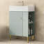 Meuble-lavabo 21,6 po avec comptoir en céramique-103284449