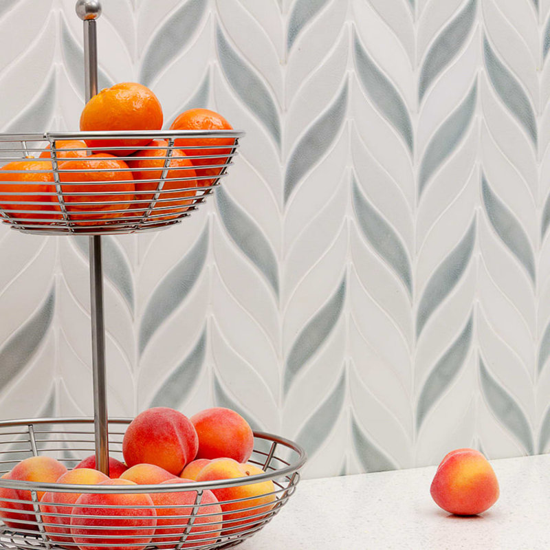 Nabi Sprig Marble And Tile- Final Sale, Arctic Blue