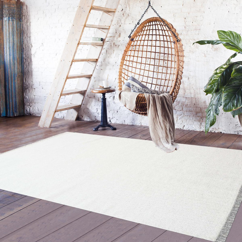 Wabbaseka Hand Woven Kilim Area Rug, Rectangle 110 x 160cm