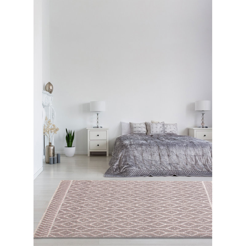Tapis rectangulaire en laine 6 pi 1 po x 9 pi 1 po Soomin