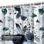 Rideau de douche aquarelle Boho avec 12 crochets-245552876