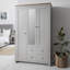 Maryhannah 3 Door Manufactured Wood Wardrobe-928981254