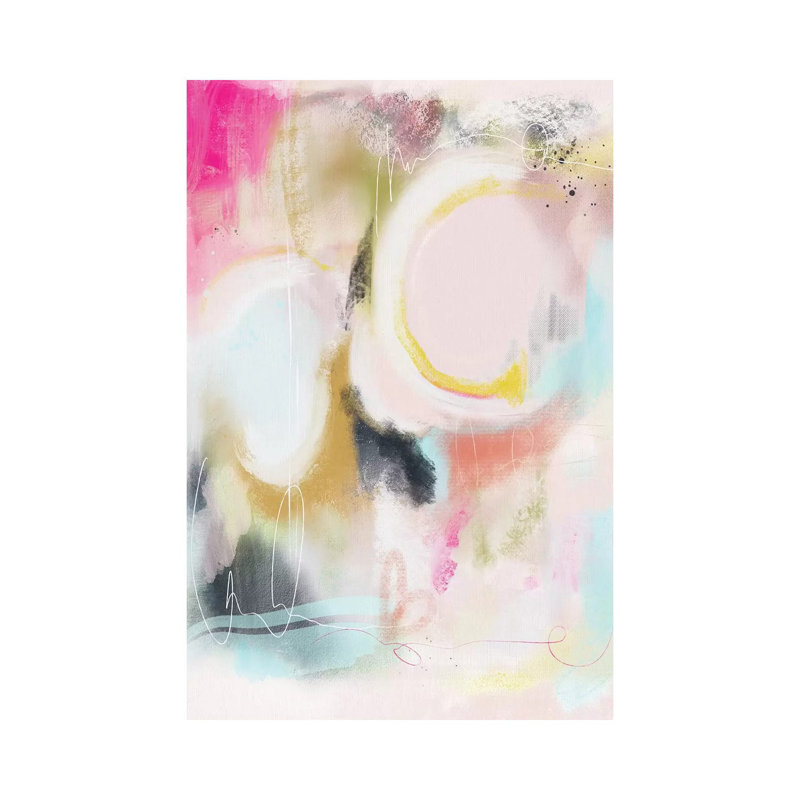Abstract I by Leah Straatsma - Wrapped Canvas Gallery-Wrapped Canvas Giclée, 20.32 cm H x 30.48 cm W