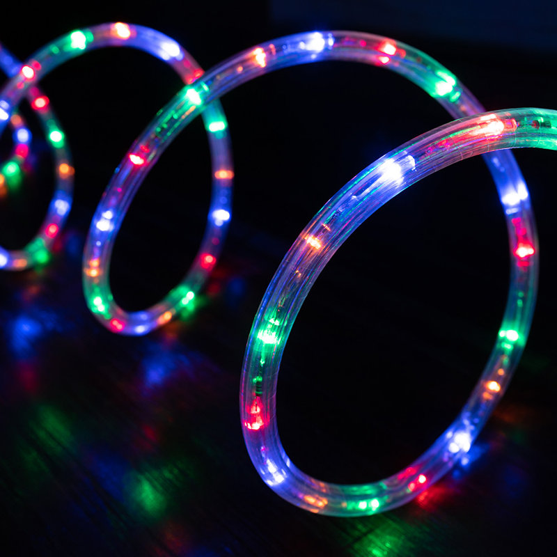 Cordon lumineux à DEL, 25 pi, Multicolore