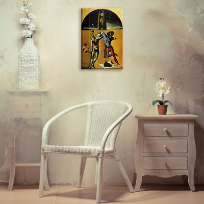 Toile tendue Poetry of America par Salvador Dali