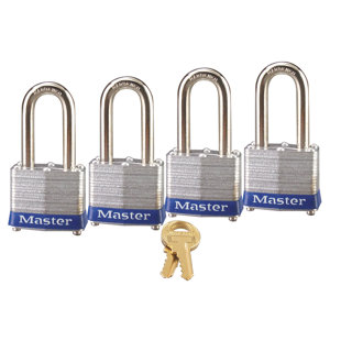 Master Lock Company Padlocks (Set of 4)