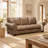 Valencia Timeless 100% Top Grain Leather 92'' Sofa, Made to Order