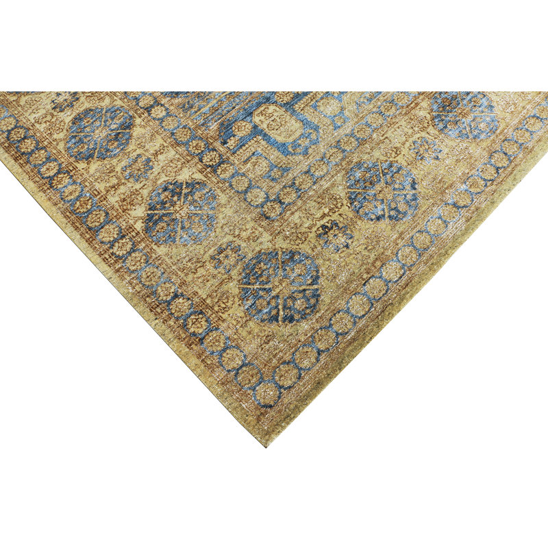 NEOV4143RLBCM Hand Woven Wool Oriental Area Rug, Rectangle 9' x 12'