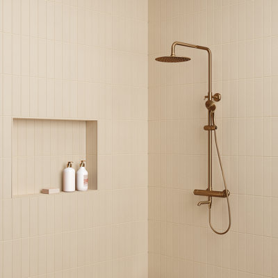 Carreau de porcelaine pour mur et plancher 3 po x 12 po Sahara