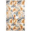 Tapis jaune / blanc / gris en polypropylène tissé à la machine Darianna-2132017724