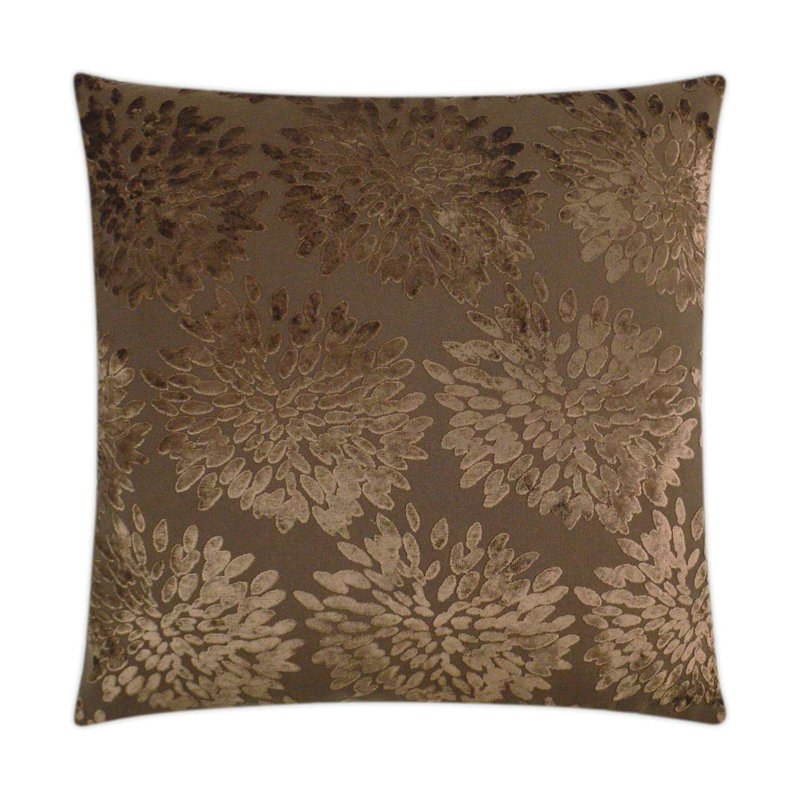 Tuscany Pillow Cover & Insert, Square 20", Brown