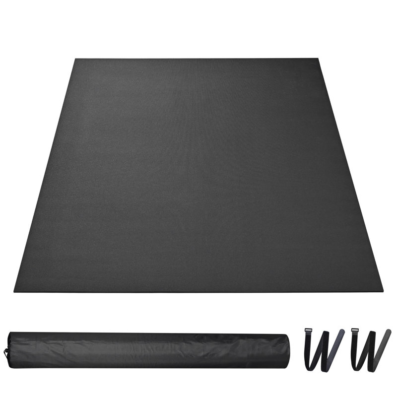 Tapis d'exercice extra large Yescom 6X8 Ft, L 72 po x l 48 po x P 0,24 po