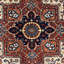  Handmade Fine Serapi Wool Rug