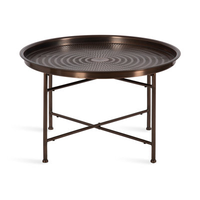 Mahdavi Round Metal Outdoor Coffee Table