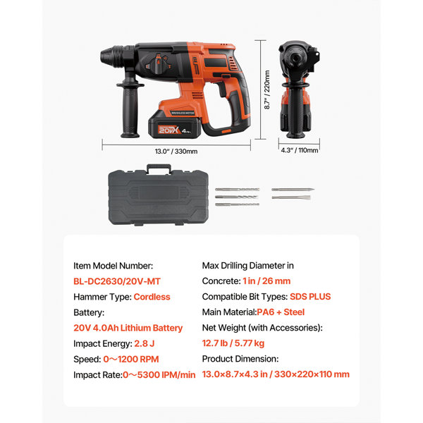 Dimensions du produit