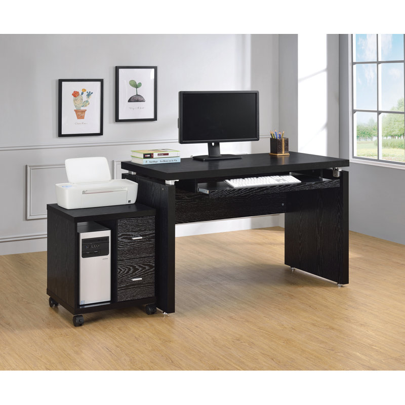 Bureau d'ordinateur Adita, Chêne noir