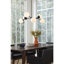 Lustre géométrique à 6 lumières Jervon-1010899900