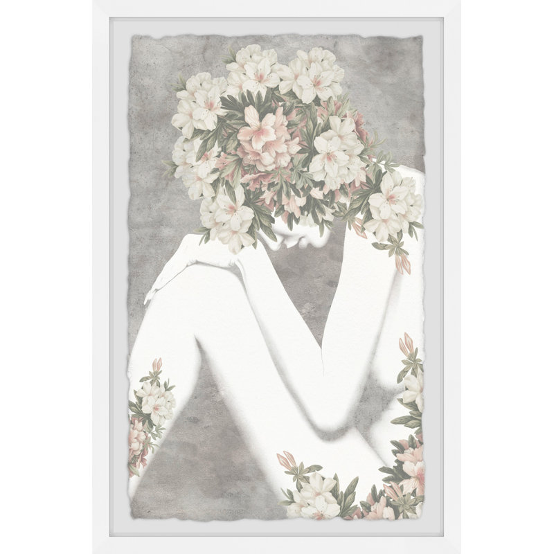 Floral Madness 1 Piece Single Picture Frame Wall Art, 46 cm H x 30 cm W x 4 cm D