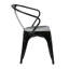 Chaise de bureau empilable Alazay-19047989-19047987