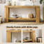 Console 63 "avec tablette de rangement Boho
