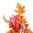  28" Fall Red Maple Leaf Wreath