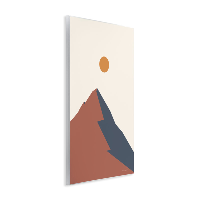 «Neutre Boho Peak» par Omar Escalante, H 19 po x l 13 po
