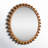 Kappa Solid Wood Round Wall Mirror