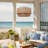 Luminous Outdoor Rattan Pendant Light - 28" Natural Resin Drum 1-Light Handwoven Adjustable Outdoor Hanging Light For Covered Patio, Entryway In Coastal, Beachy & Seaside Style-807017958