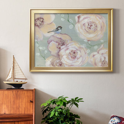 «Blush Melody», reproduction d'art encadrée