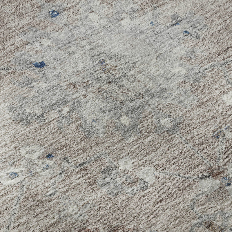 Premium Machine Washable Kumbhar AMF1371 Formal Rug, Rectangle 10' x 14'