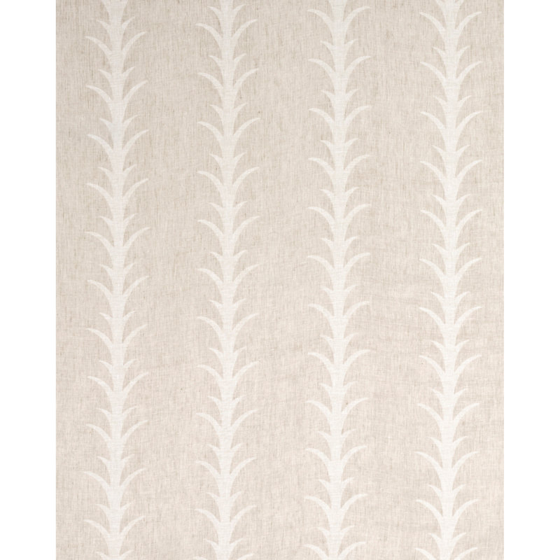 Essentiels: tissu rayé d'acanthe diaphane, Taupe