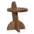 Solid Wood Top End Table